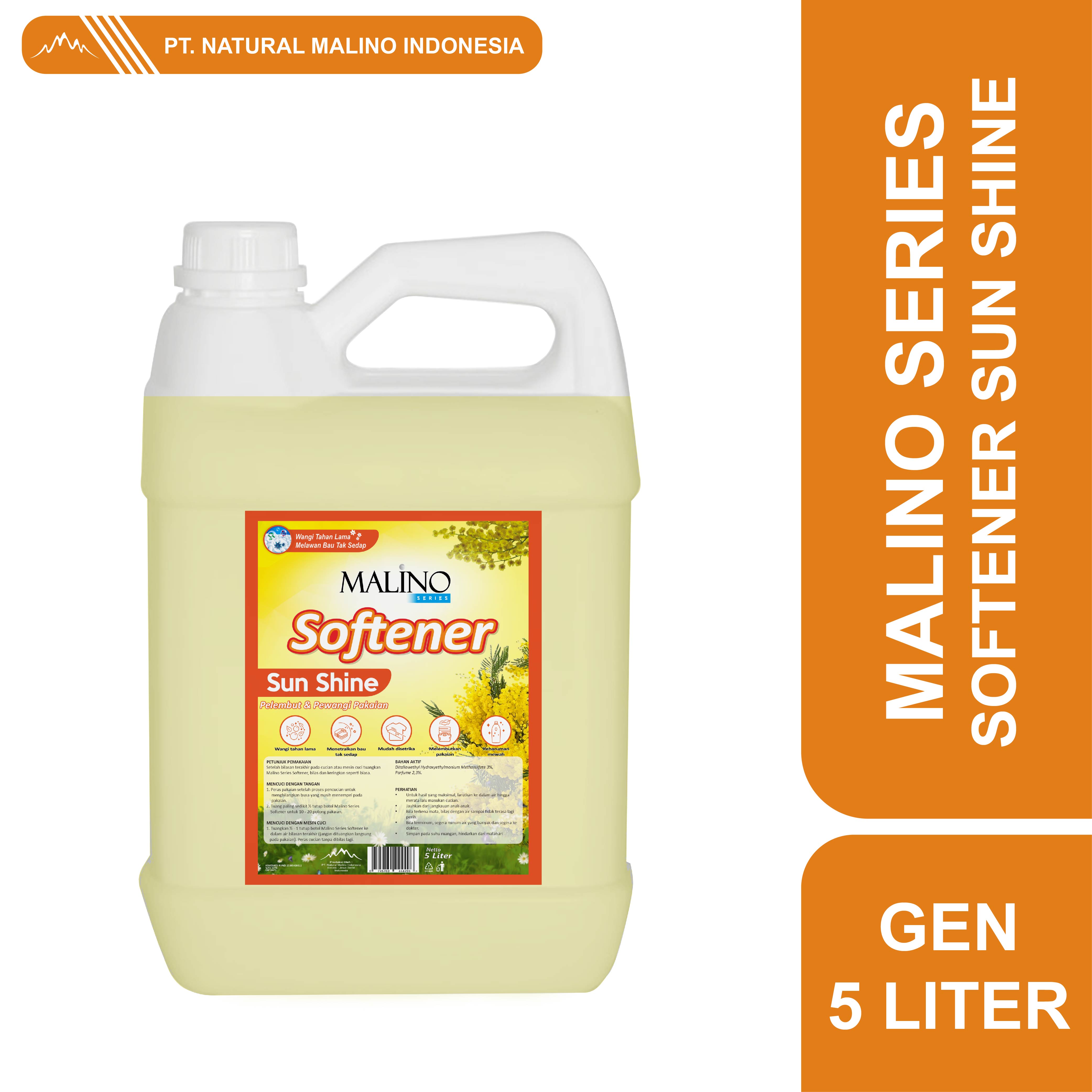 MALINO SERIES SOFTENER SUN SHINE 5 LITER