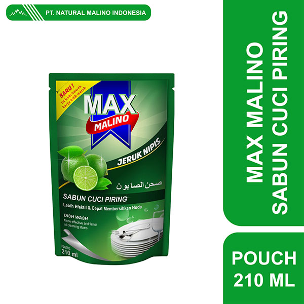 Max Malino Sabun Cuci Piring 210 Ml