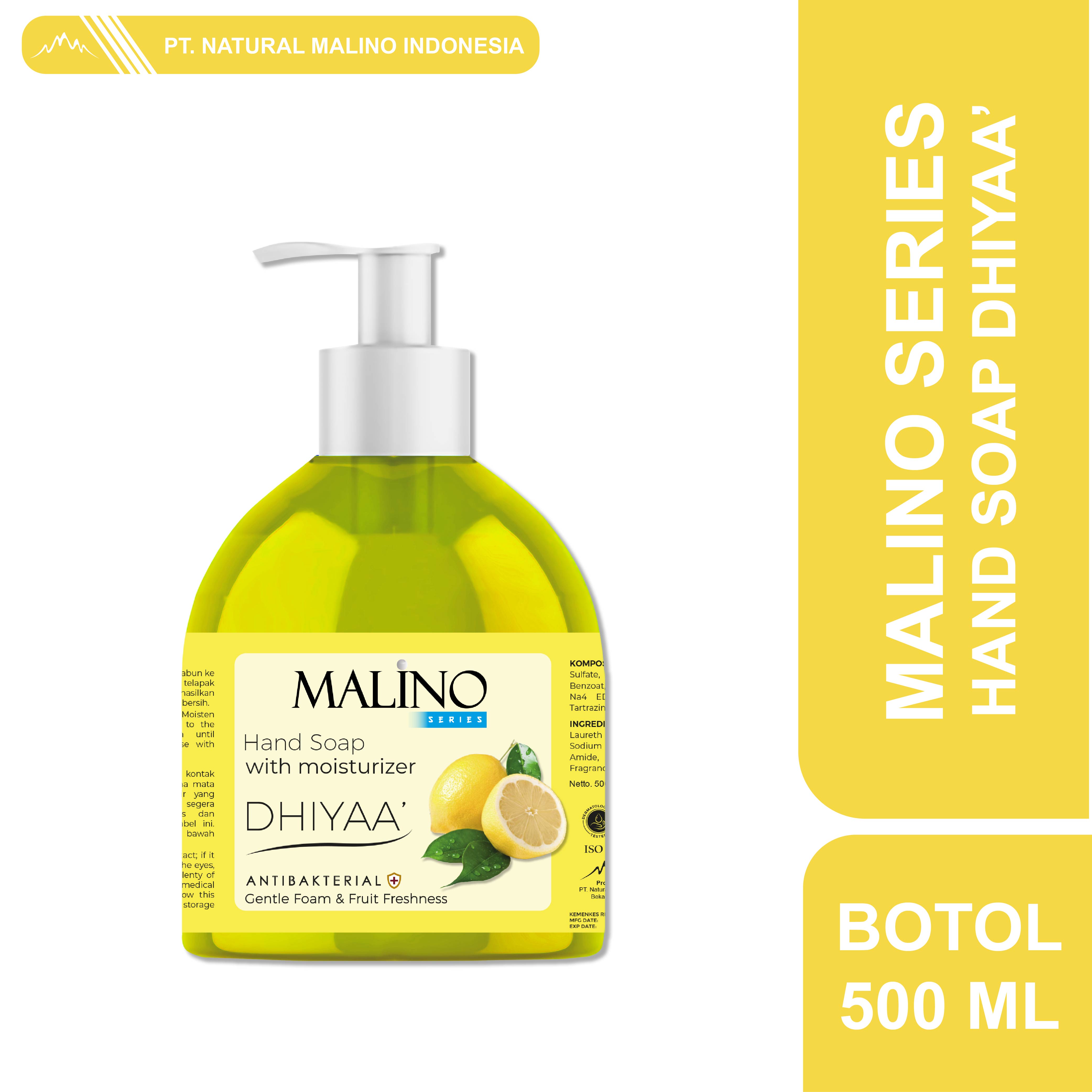 Hand Soap Dhiyaa / Sabun Cuci Tangan 500 ML